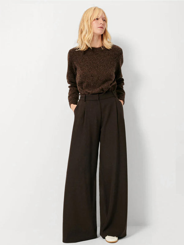 Sessun Silty Sweater in Dark Stone