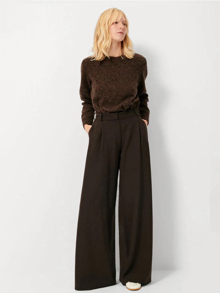 Sessun Silty Sweater in Dark Stone