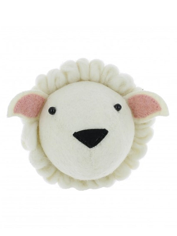 Fiona walker Mini Sheep  Head in White