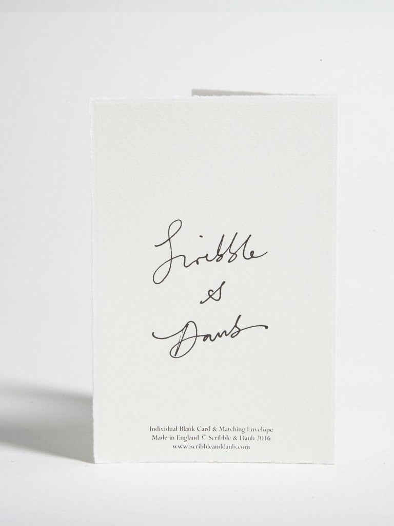 Scribble & Daub Presents Card