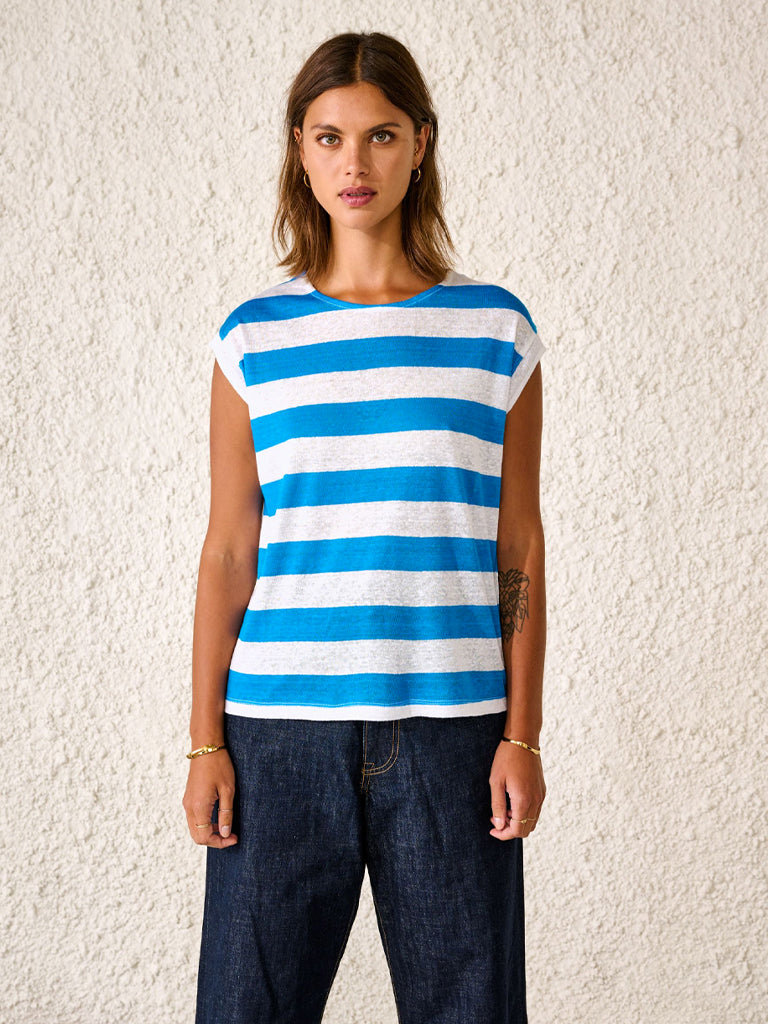 Bellerose Sevia T-Shirt in Blue
