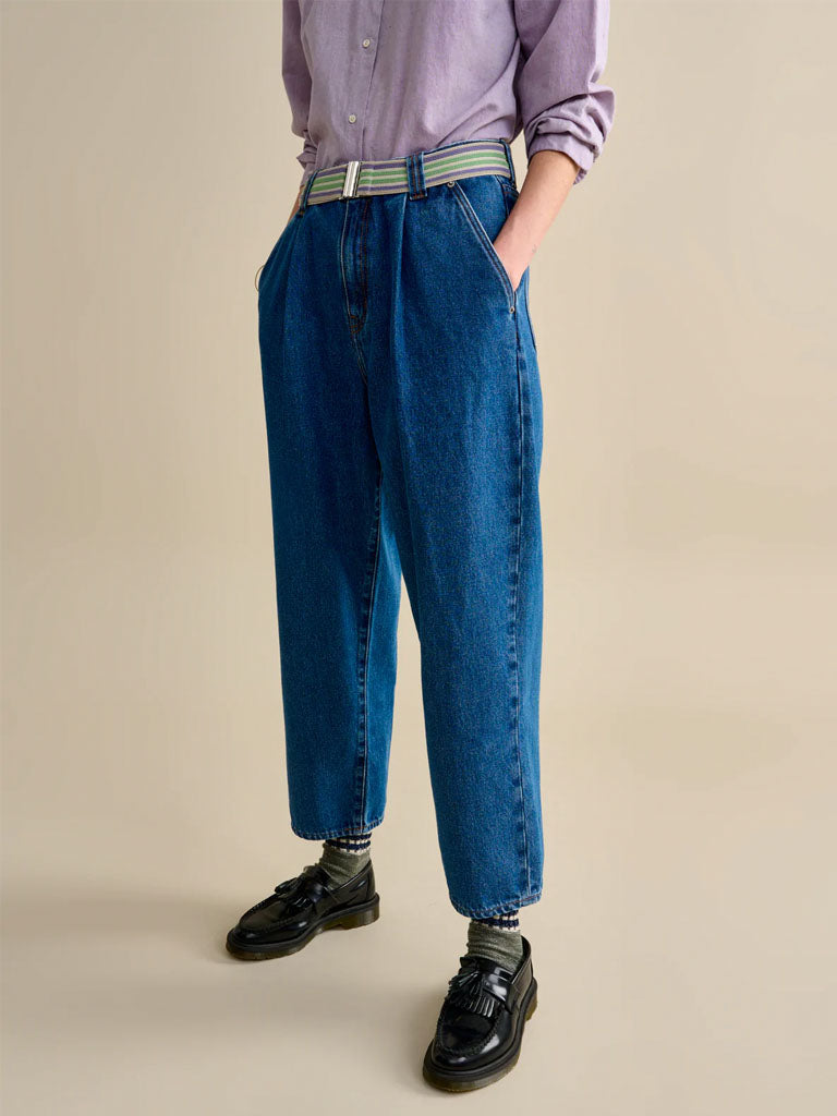 Bellerose Pram Jeans in Mid Blue