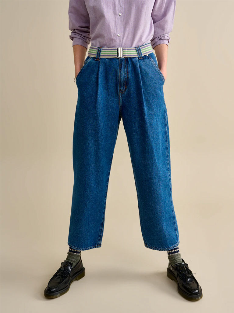 Bellerose Pram Jeans in Mid Blue