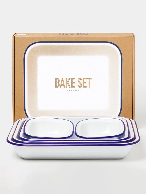 Falcon Enamelware Original White Bake Set
