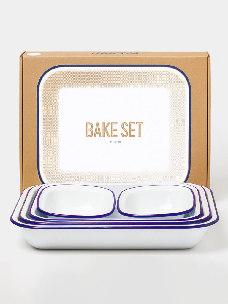 Falcon Enamelware Original White Bake Set