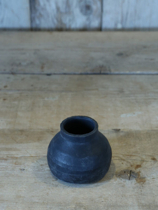 Fiorira un Giardino Rubber Vase in Black
