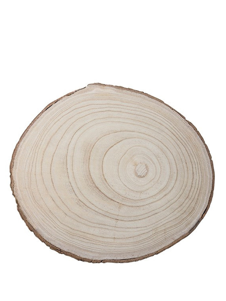 Fiorira un Giardino Tree Bark Board in Paulownia Wood