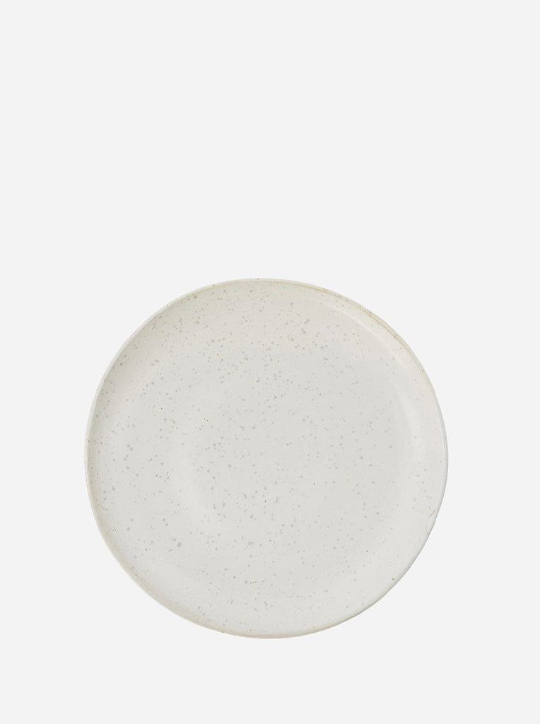House Doctor Pion Lunch Plate in Grey & White
