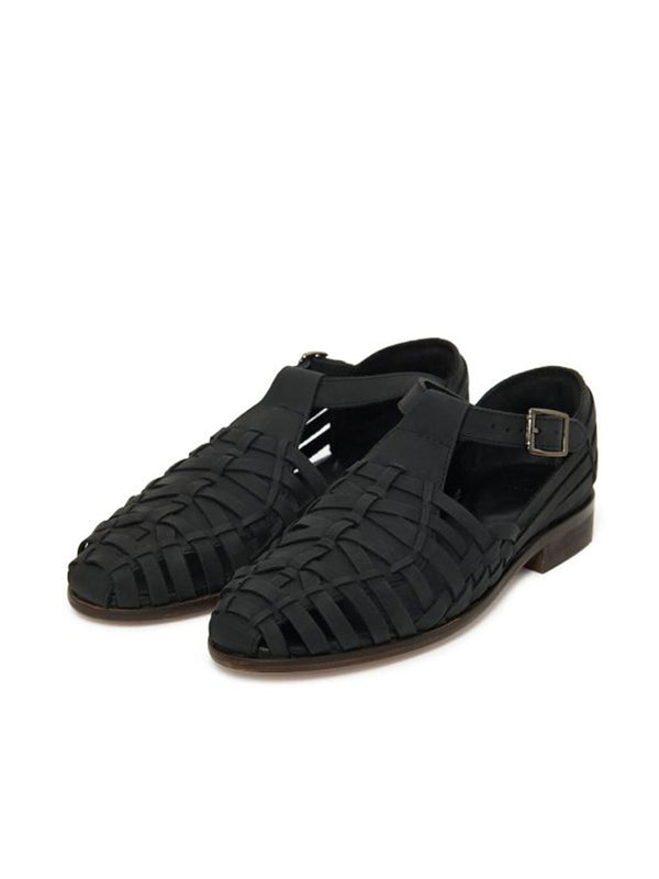 Hudson Licorice Sandal in Black