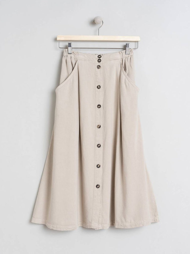 Indi & Cold A Line Skirt in Piedra