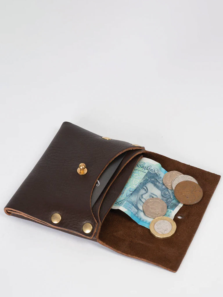 Kate Sheridan Loux Wallet in Chocolate