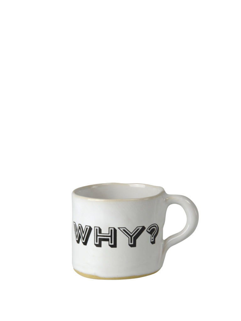 Kühn Keramik Why Espresso Cup in White