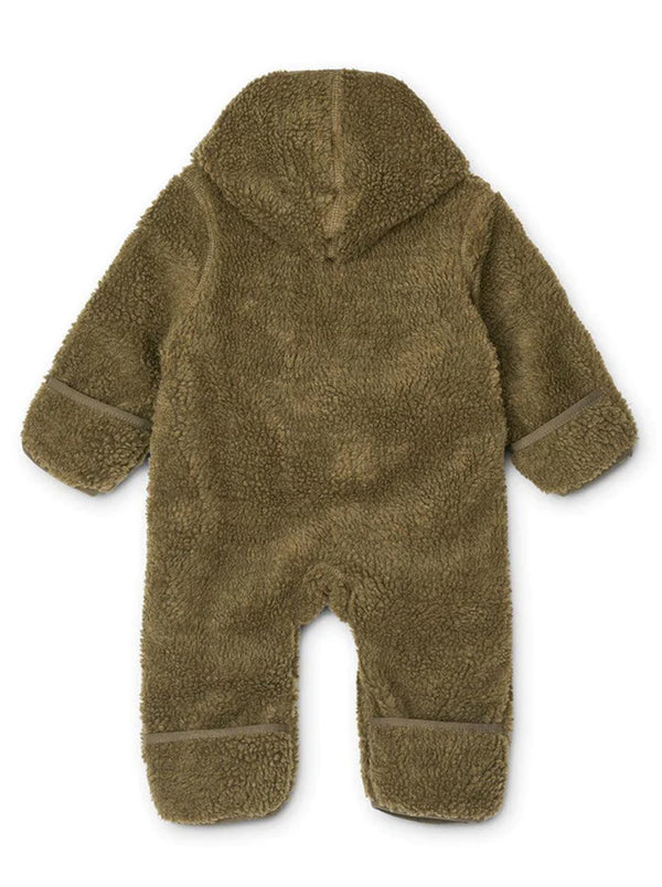 Liewood Fraser Baby Jumpsuit in Khaki