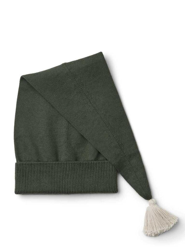 Liewood Alf Christmas Hat in Hunter Green