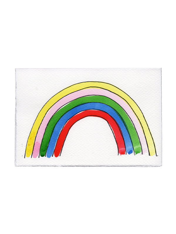 Scribble & Daub Little Rainbow Card