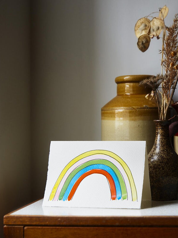 Scribble & Daub Little Rainbow Card