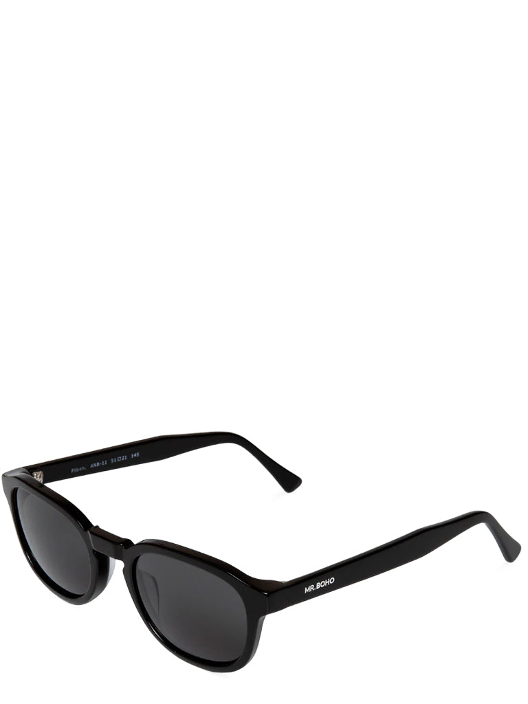 Mr. Boho Pilsen Sunglasses in Black