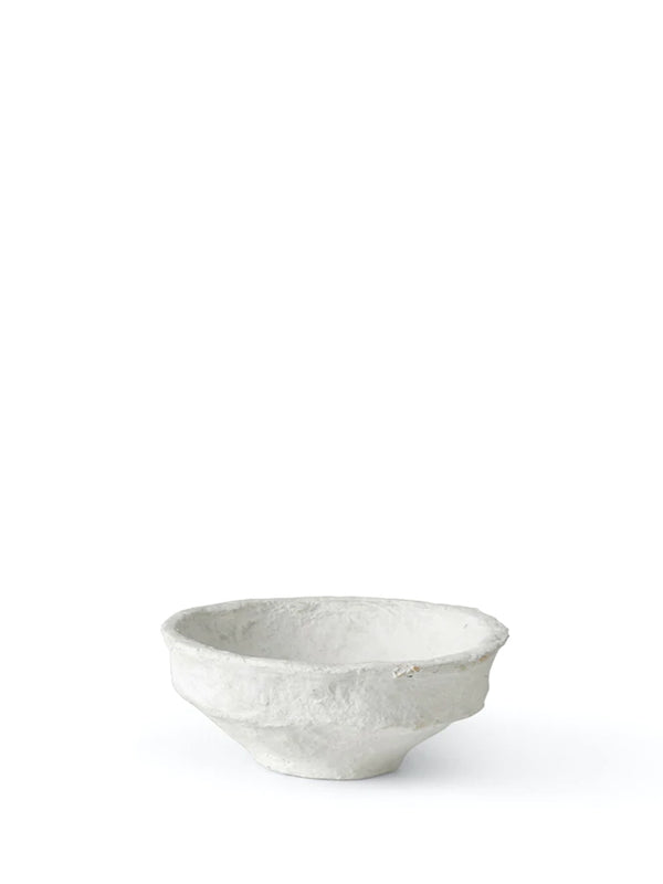 Norstjerne Sustain Small Sculptural Bowl in White