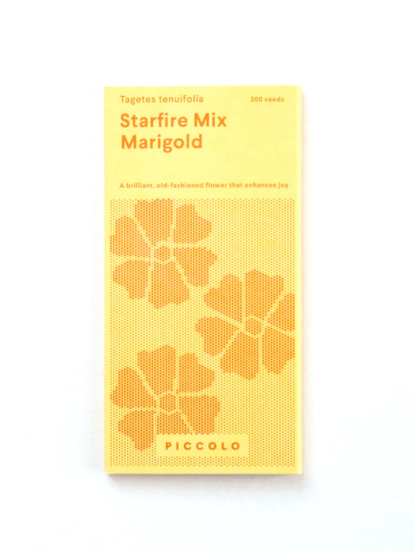 Piccolo Marigold Starfire Seeds