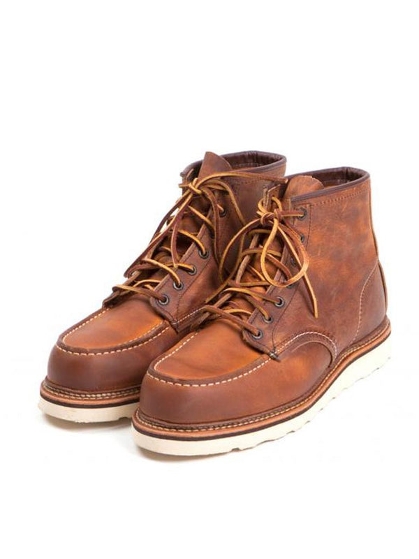 Red Wing 1907 Moc Toe Copper Boot