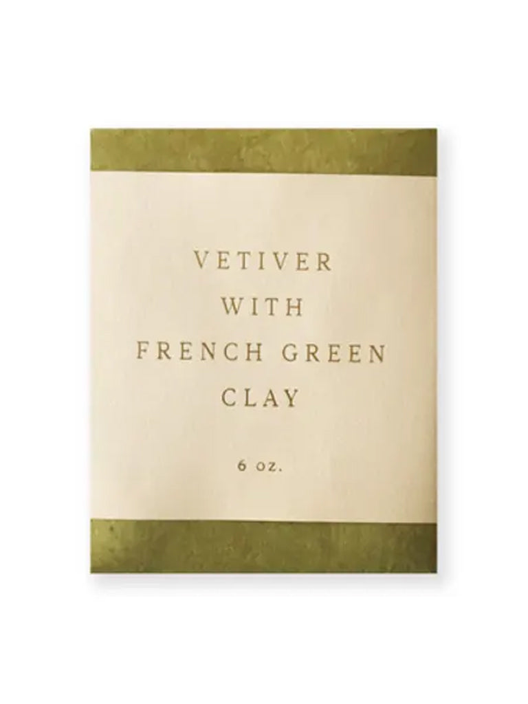 Saipua Vetiver with French Clay Soap