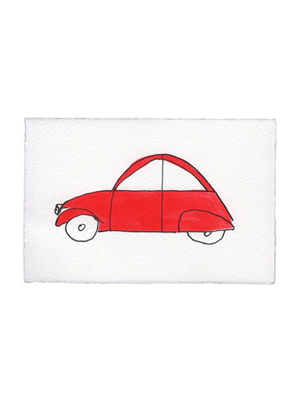 Scribble & Daub Car Card