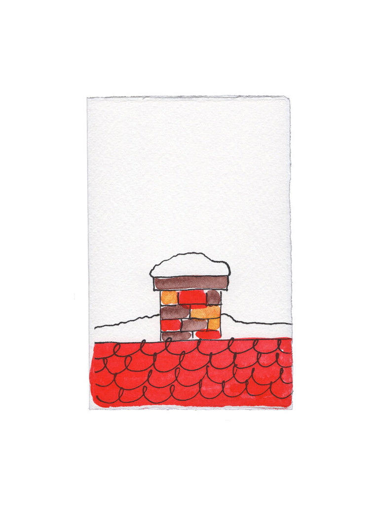 Scribble & Daub Chimney in Red