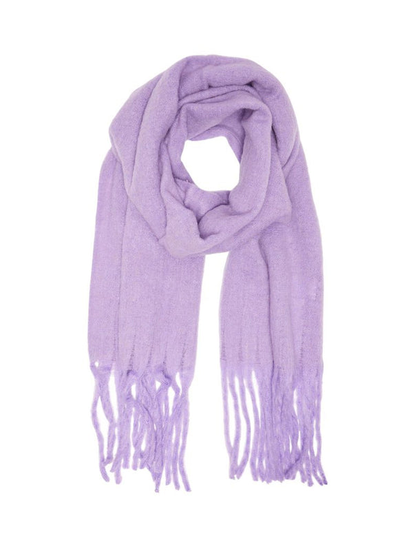 Selected Femme Tally Solid Scarf in Lilac Breeze