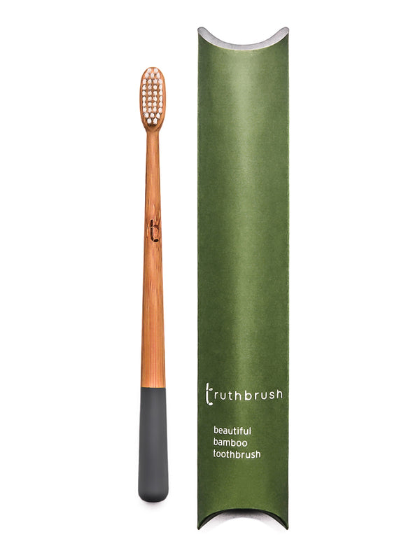 Bamboo Tooth Brush in Storm Grey
