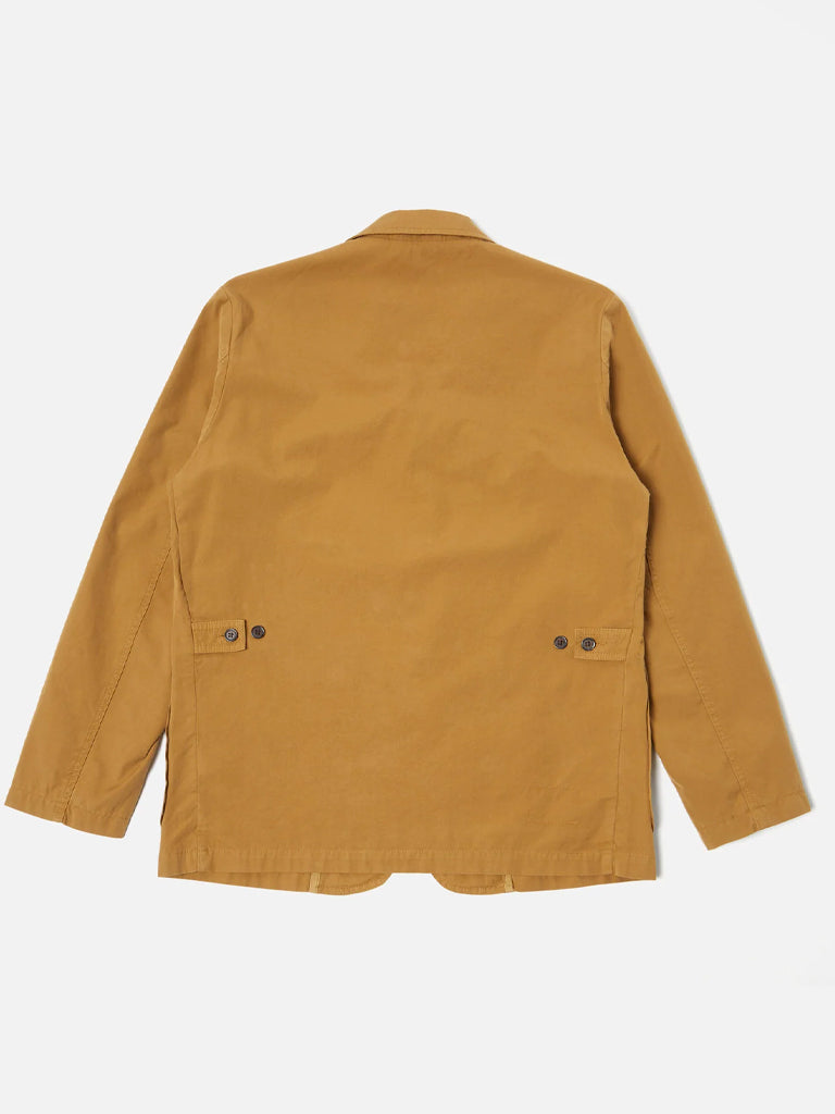 Universal Works Five Pocket Jacket in Cumin Summer Canvas