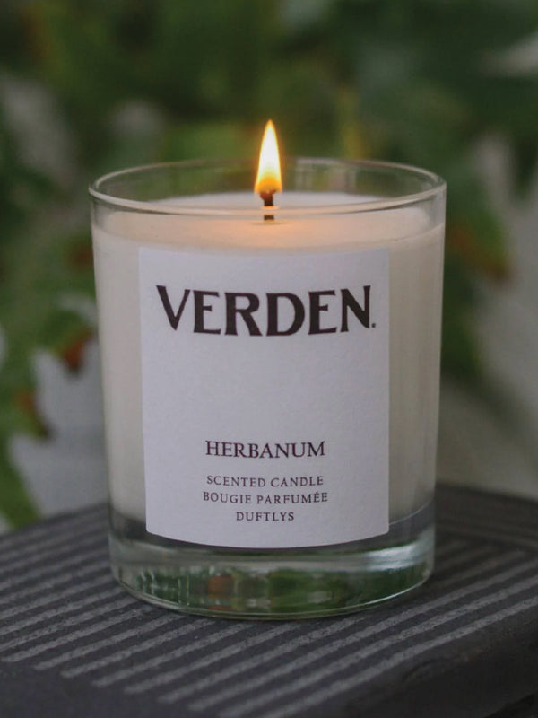 Verden Herbanum Candle in White