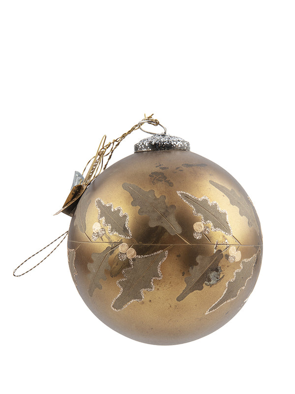 Walther & Co Holly Bauble in Gold