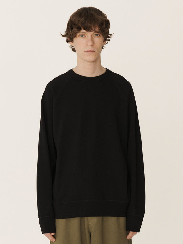 YMC Earth Schrank Sweatshirt in Black