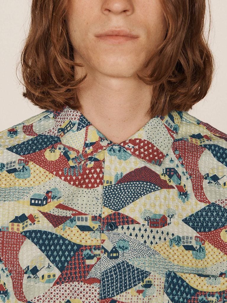 YMC Malick House Shirt in Multi