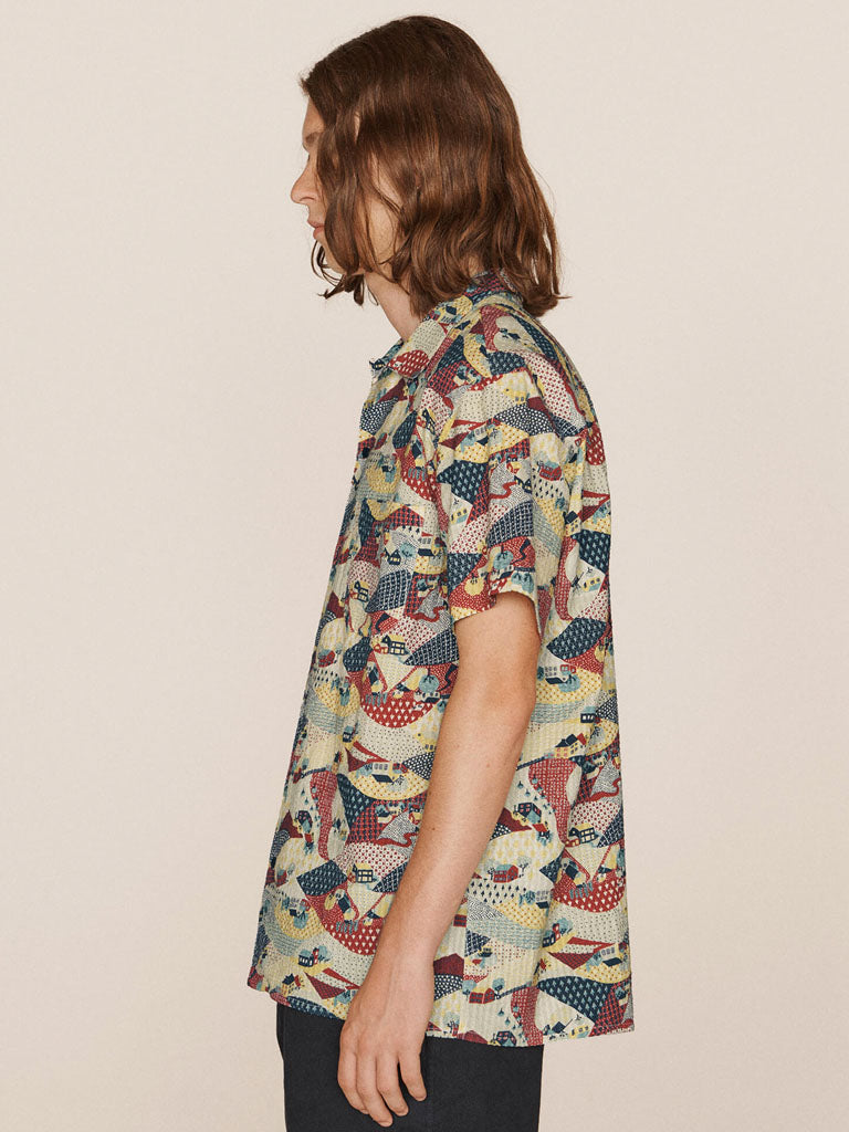 YMC Malick House Shirt in Multi