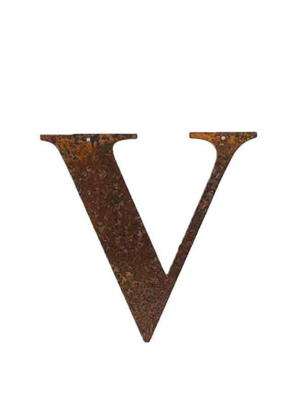 Re-found Objects Rusty Letters V