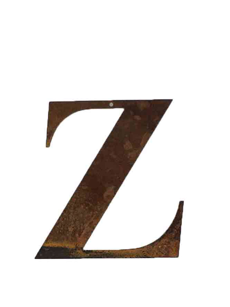 Rusty Letters Z